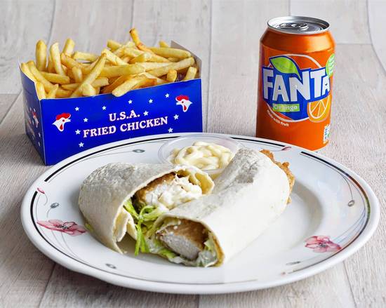 Chicken Wrap Meal