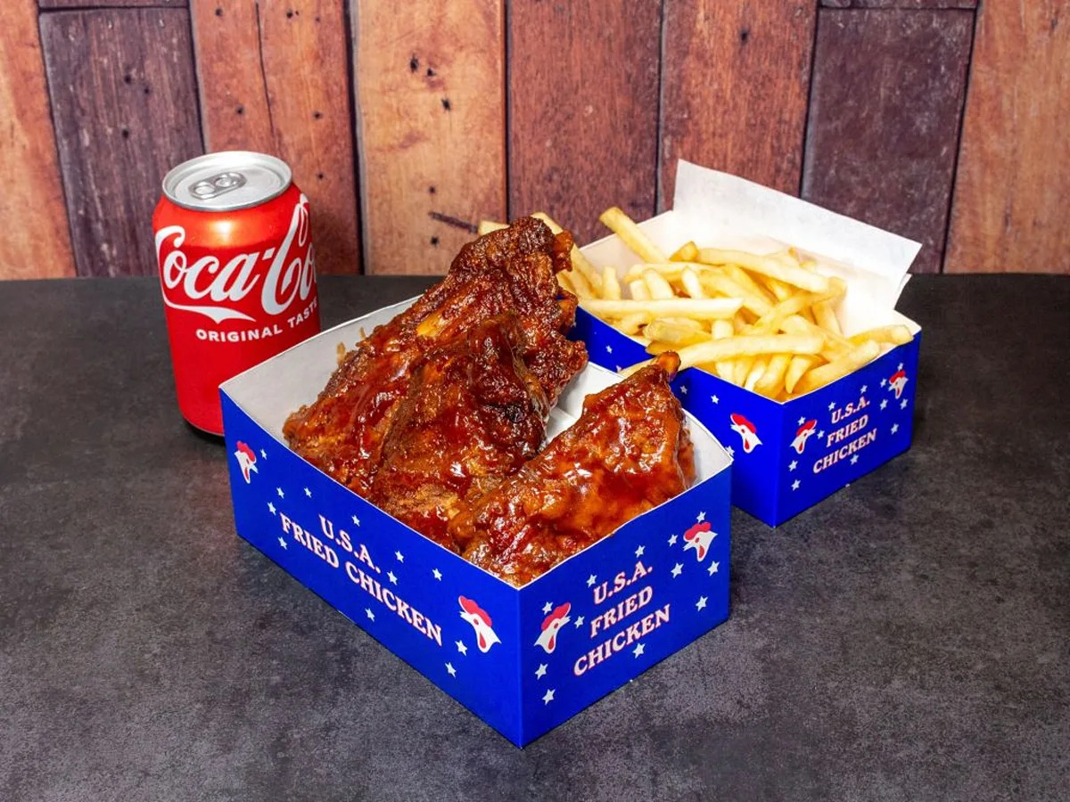 USA Spare Ribs Meal