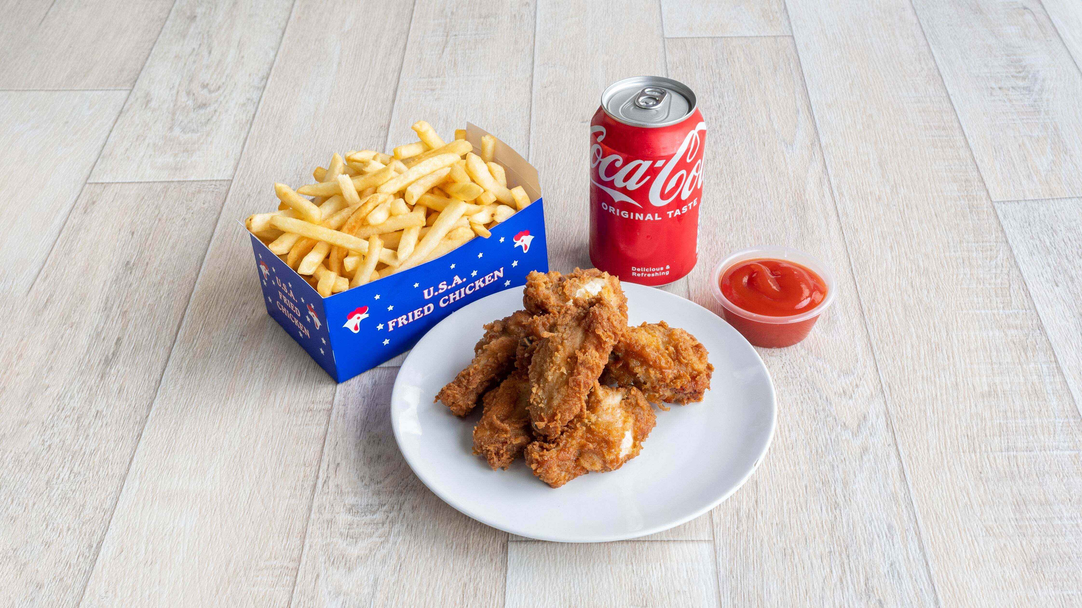 USA Chicken Wings Meal