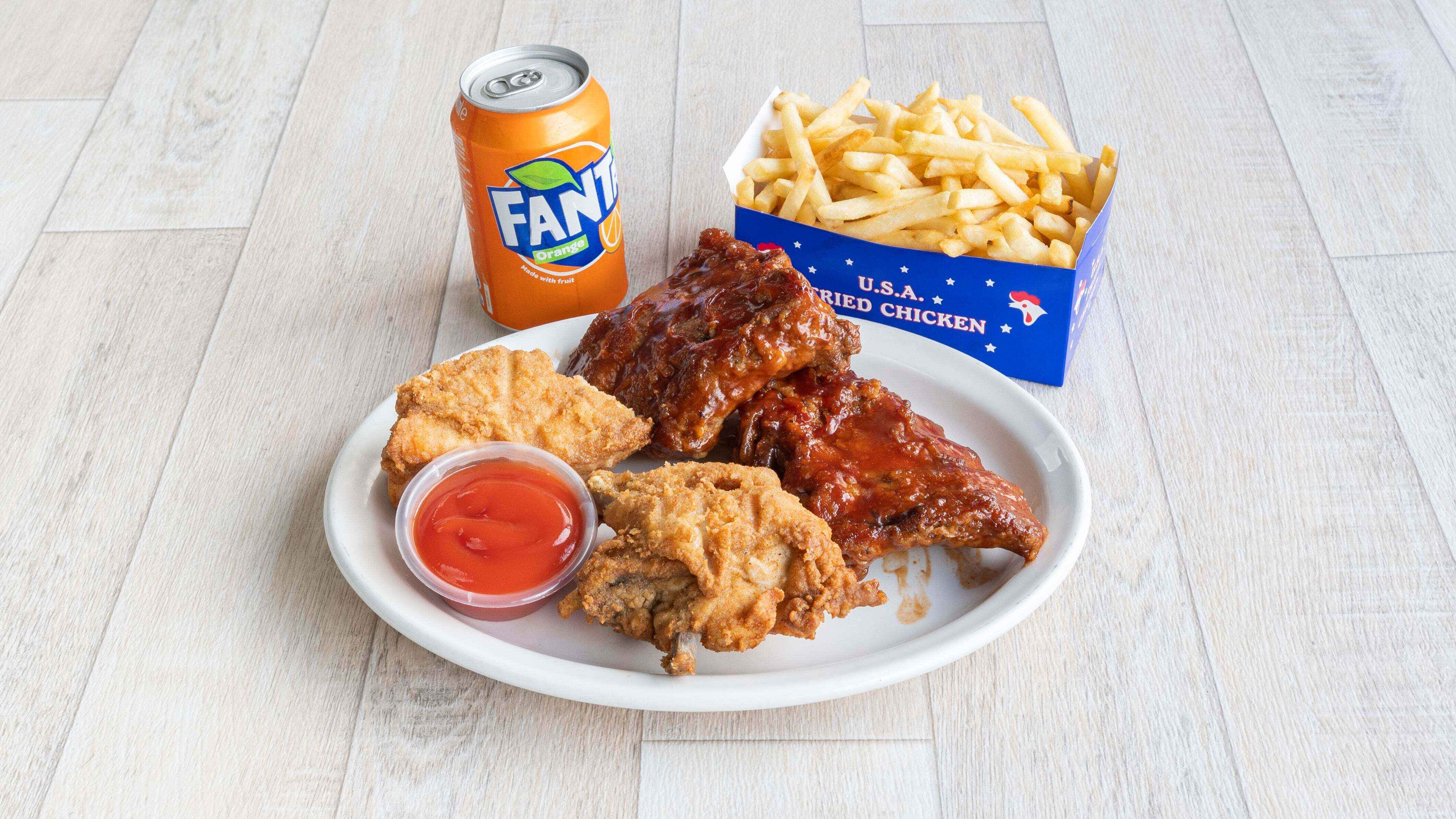 USA Combo Meal